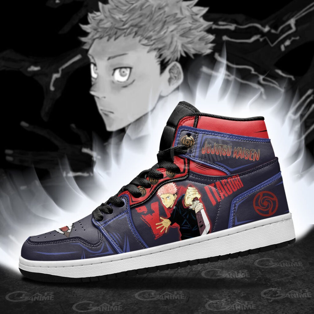 Jujutsu Kaisen Yuji Itadori AJ1 Sneakers - Image 2