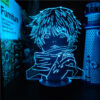 Jujutsu Kaisen 3D Lamp Anime Gojo Satoru Jujutsu Kaisen Yuji Itadori LED Night Light Brdroom Decor 2 - Jujutsu Kaisen UK Store
