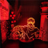 Jujutsu Kaisen 3D Lamp Anime Gojo Satoru Jujutsu Kaisen Yuji Itadori LED Night Light Brdroom Decor 5 - Jujutsu Kaisen UK Store