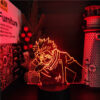 Jujutsu Kaisen 3D Lamp Anime Gojo Satoru Jujutsu Kaisen Yuji Itadori LED Night Light Brdroom Decor 7 - Jujutsu Kaisen UK Store